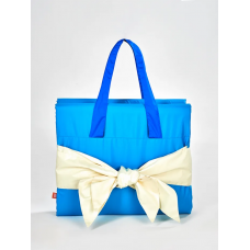 Пляжная сумка - матрас для девочек,цвет голубой